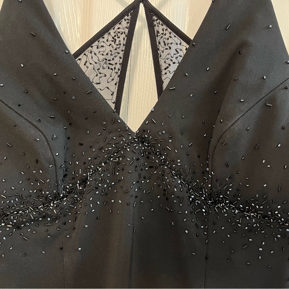 🌺Dave & Johnny by Laura Ryner, Long Black Gown 7/8)🌺 - Picture 15 of 16